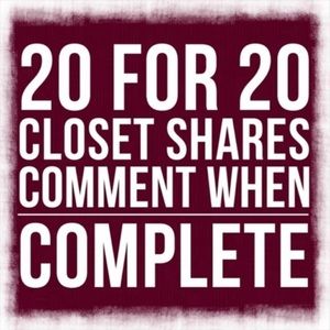 Share 20 for 20